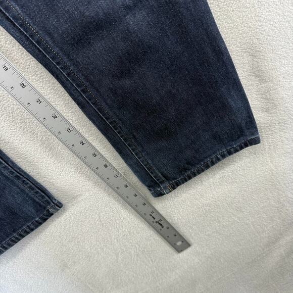 Diesel jeans men's 32x30 Fit 34x30 Blue Darron Straight Dark Whisker Vintage y2k - Picture 4 of 13